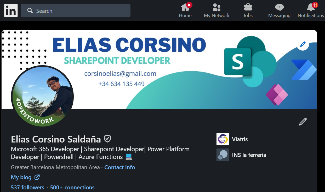 Elías Corsino LinkedIn