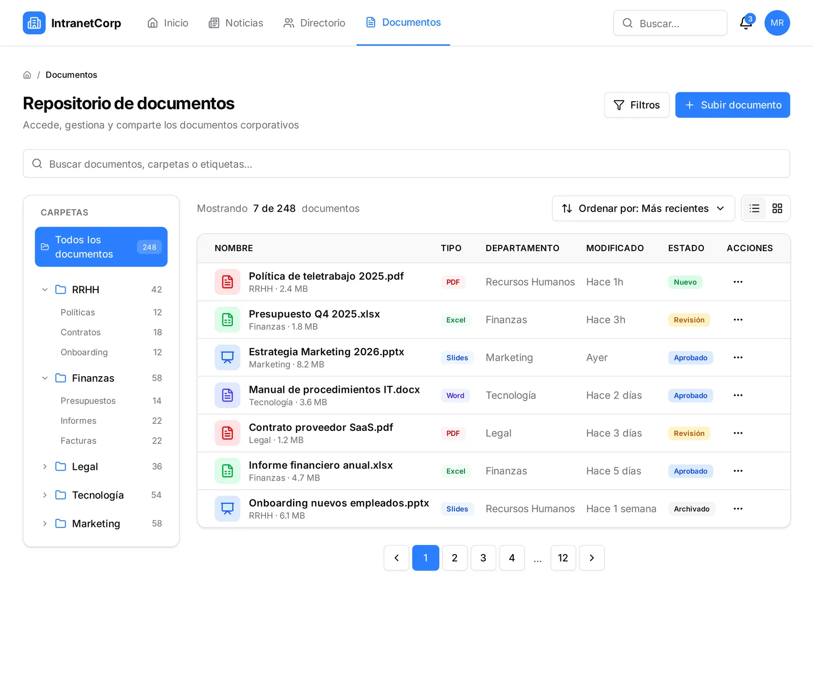 Gestion documentaire SharePoint — bibliothèque